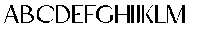 Mizhon Medium Sans Font UPPERCASE