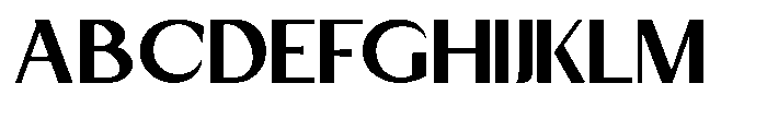 Mizhon Sans Extra Bold Font UPPERCASE