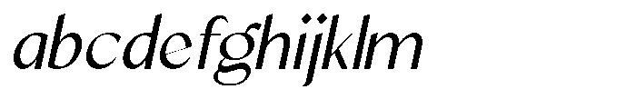 Mizhon Sans Slanted FONT