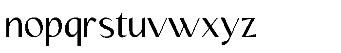 Mizhon Sans Variable Heavy Font LOWERCASE