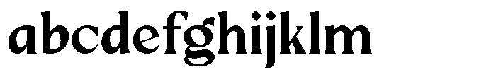Mizhon Serif Bold FONT