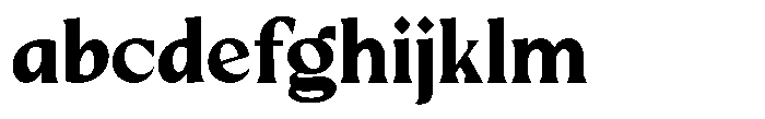 Mizhon Serif Extra Bold FONT