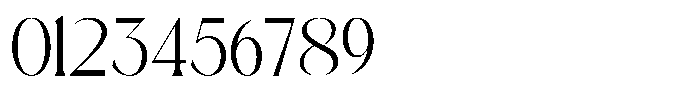 Mizhon Serif Light Font OTHER CHARS