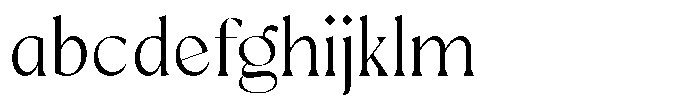 Mizhon Serif Light FONT