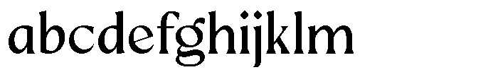 Mizhon Serif Medium FONT