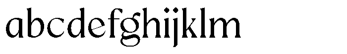 Mizhon Serif Regular FONT