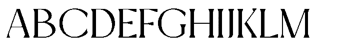 Mizhon Serif Variable Light Font UPPERCASE