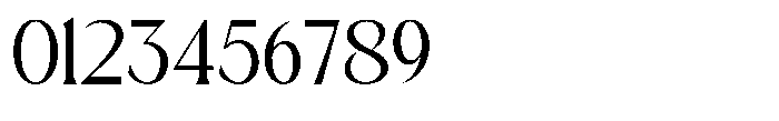 Mizhon Serif Font OTHER CHARS