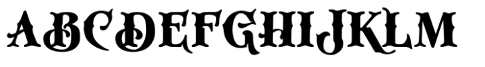 Miztar Font UPPERCASE