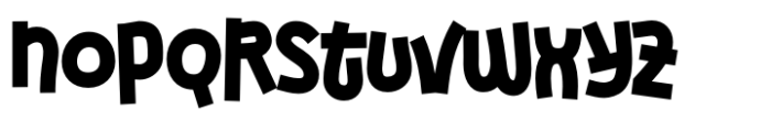 Mizuka Regular Font LOWERCASE