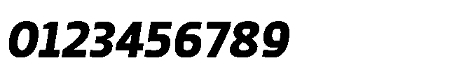 Mizzen Black Italic Font OTHER CHARS