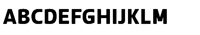 Mizzen Black Font UPPERCASE
