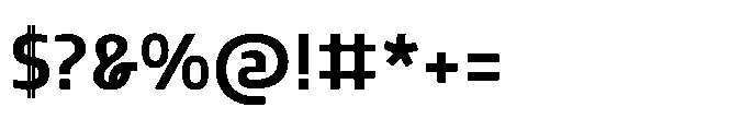 Mizzen Bold Font OTHER CHARS