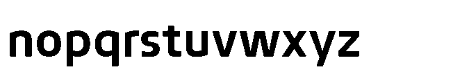 Mizzen Bold Font LOWERCASE