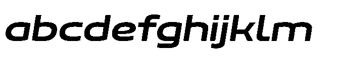 Mizzen Extra Bold Ample Italic FONT