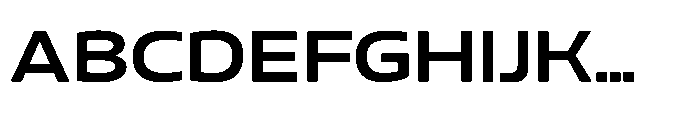 Mizzen Extra Bold Ample Font UPPERCASE