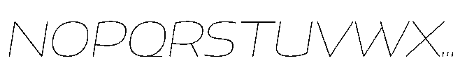 Mizzen Fine Ample Italic Font UPPERCASE