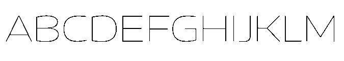 Mizzen Fine Ample Font UPPERCASE