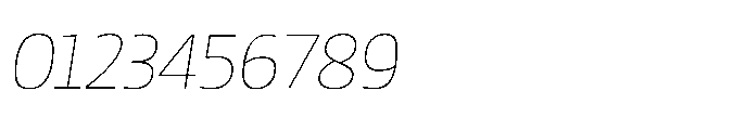 Mizzen Fine Italic Font OTHER CHARS