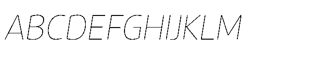 Mizzen Fine Italic Font UPPERCASE