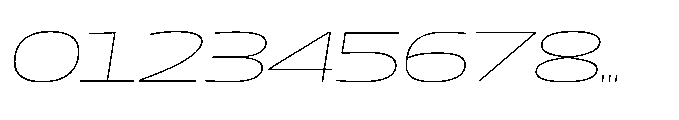 Mizzen Fine Wide Italic Font OTHER CHARS