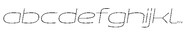 Mizzen Fine Wide Italic FONT