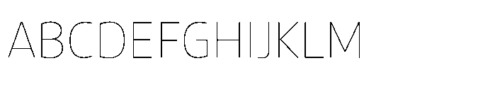 Mizzen Fine Font UPPERCASE