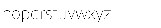 Mizzen Fine Font LOWERCASE