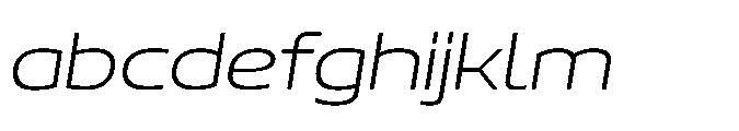 Mizzen Light Ample Italic FONT