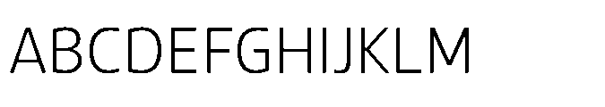 Mizzen Light Font UPPERCASE