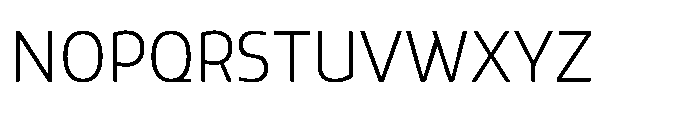 Mizzen Light Font UPPERCASE