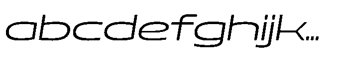 Mizzen Regular Wide Italic FONT