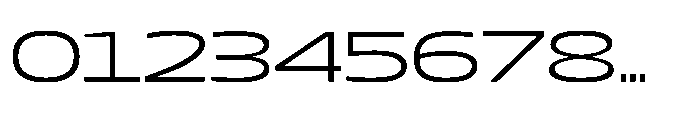 Mizzen Regular Wide Font OTHER CHARS