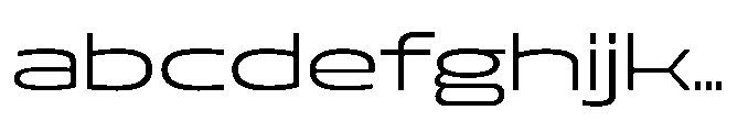 Mizzen Regular Wide FONT