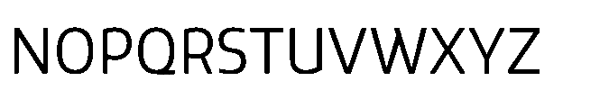 Mizzen Regular Font UPPERCASE