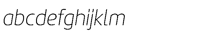 Mizzen Ultra Light Italic FONT