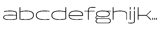Mizzen Ultra Light Wide FONT