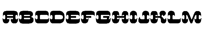 MIRE Regular Font UPPERCASE