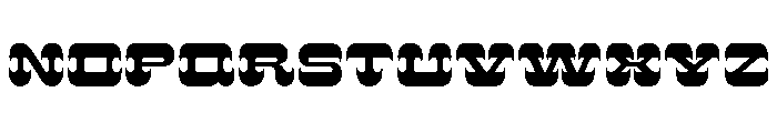 MIRE Regular Font UPPERCASE