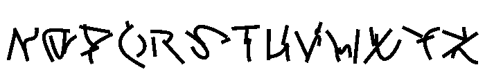 Michaux Light Font UPPERCASE