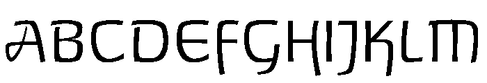 Michelina Regular Font UPPERCASE