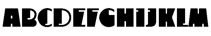Midwestern Regular Font UPPERCASE