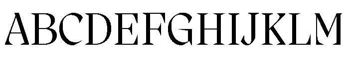 Migra 3 Font UPPERCASE
