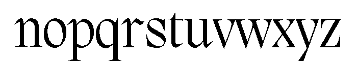 Migra 3 Font LOWERCASE