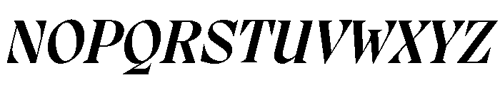 MigraItalic 5 Font UPPERCASE