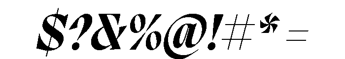 MigraItalic 6 Font OTHER CHARS