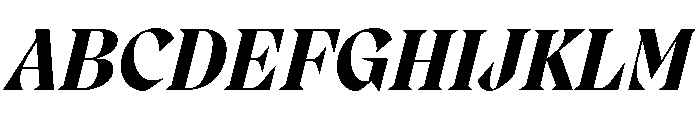 MigraItalic 6 Font UPPERCASE