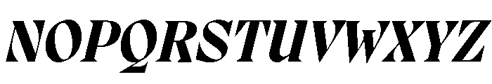 MigraItalic 6 Font UPPERCASE