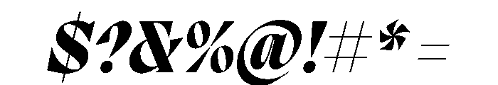 MigraItalic 7 Font OTHER CHARS
