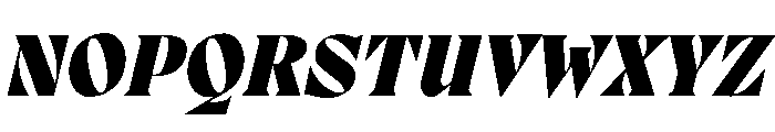 MigraItalic 8 Font UPPERCASE